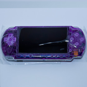 Sony PSP 3000 64GB Set - Clear Purple (With Accessory Bundle) USA Seller