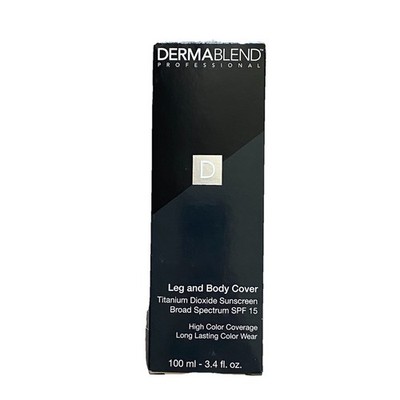 Dermablend Leg Body Cover Tawny 100ml Tattoo Scar Cover Makeup SPF15 ~90% Full