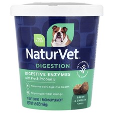 Digestive Enzymes With Pre and Probiotic, For Dogs, Bacon  Chicken, 70 Soft