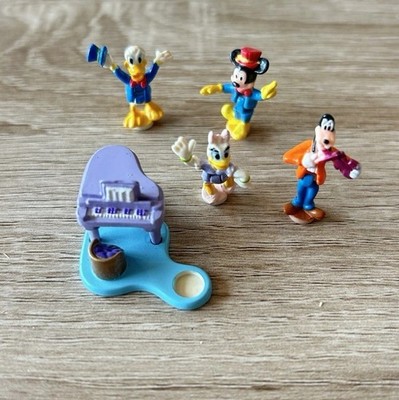 Polly Pocket Disney Mickey and Friends Tiny Collection Goofy Daisy Piano 1996
