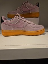 3.5 Youth Nike Air Forces Pink Canvas