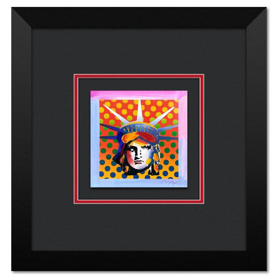 Peter Max ''Liberty Head XI'' Framed Limited Edition, Hand Signed