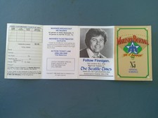 1985 Seattle Mariners Baseball Schedule,  The Seattle Times Sponsor