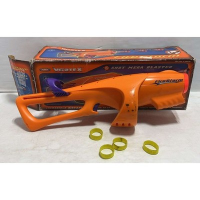 Vintage Koosh Hasbro VORTEX Firestorm 6 Shot Ring Blaster Complete with Box