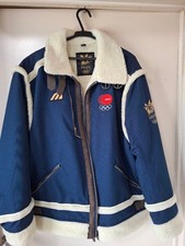 Mizuno Nagano Olympics National Team Boa Jacket Size L Color Blue Unisex Japan