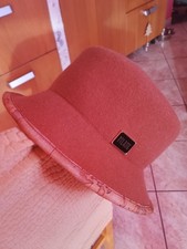 Cappello ALVIERO MARTINI 1a CLASSE Donna Marrone  Taglia Unica Come Nuovo..