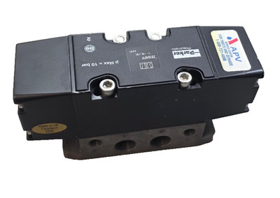 Parker Pneumatic Schrader Balgventil 29104PP Linear Richtungsventil 10 Bar Modul