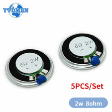 5PCS 2W 8Ohm Speaker Mini Ultra-Thin Horn Speaker Diameter 40MM 4CM, 2 Watt 8 Oh