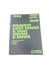 MITCHELL | 1994 Domestic Light Trucks & Vans Srvc & Repair Chrysler Ford GM Jeep
