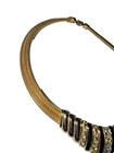 RARE VINTAGE BALENCIAGA PARIS NECKLACE GOLD PLATED — photo 6
