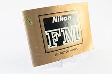 Nikon FM User Instruction Manual Guide G701