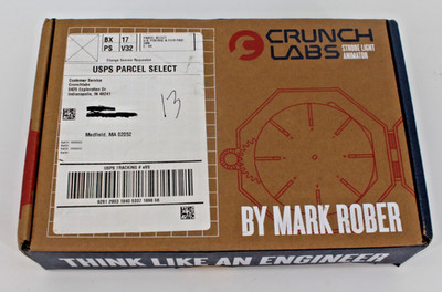 CRUNCH LABS BY MARK ROBER STEM STROBE LIGHT ANIMATOR NEW SEALED BOX