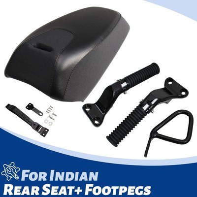 Rear Footrest+Pillion Seat For Indian Chief/Bobber Chief Dark Horse 2022-2026