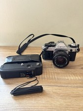 Canon AE-1 Program 35mm Film Camera with FD 50mm Lens And Electronic Power Wind