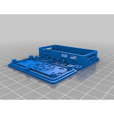 Raspberry Pi Zero case w. mounts 3d Printed