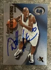 2000-01 Fleer Darrell Armstrong Signed Autographed Card Orlando Magic