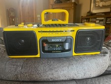 Vintage Sony Sports CFS-920 FM/AM Stereo Cassette Boombox