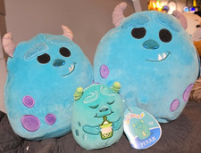 Lot of 3 Sulley from Monsters Inc Squishmallows