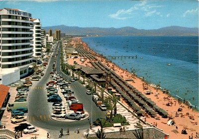 COSTA DEL SOL TORREMOLINOS, Paseo Marítimo, Promenade Postcard