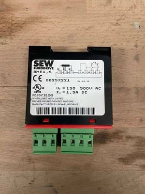 SEW EURODRIVE BME 1.5 Brake Rectifier Module 150-500V AC OEM