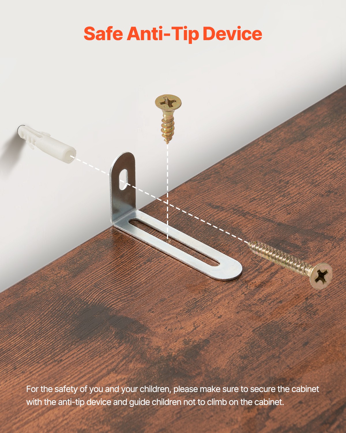 Uimoso 5 Tiers Narrow Bookshelf 53" Wooden Open Bookcase Adjustable Shelf Brown