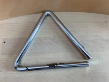 6" Orchestral TRIANGLE Hand Percussion Instrument 7/16" Diameter Steel Thick USA