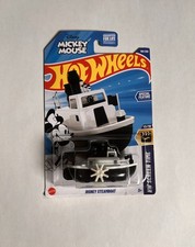 Hot Wheels Mickey Mouse Disney Steamboat 2024 HW Screen Time 10/10