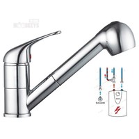 Niederdruck KüChenarmatur Wasserhahn KüChe Nd SpüLtischarmatur Ausziehbar Brause