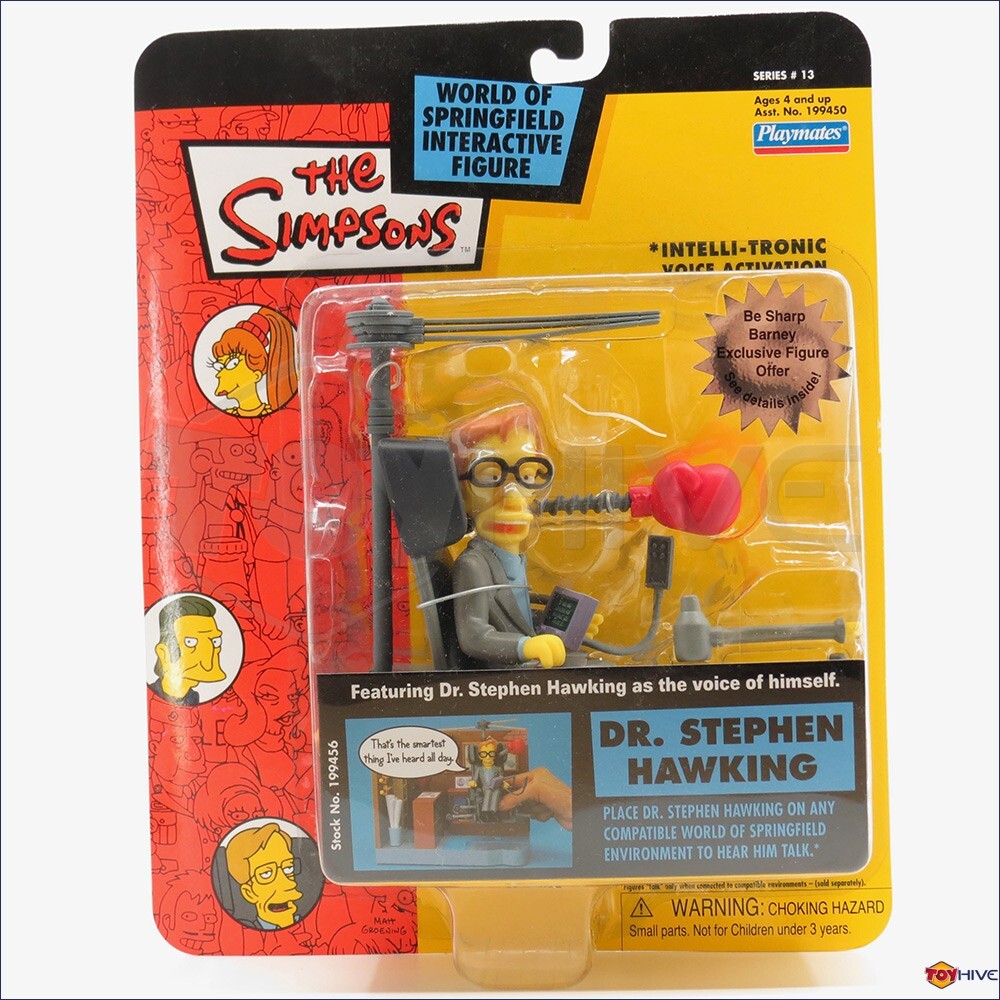 The Simpsons Dr. Stephen Hawking series 13 World of Springfield