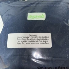 Washable Male Dog Belly Band Diaper  Pack of 3 Size M Black Blue Gray New