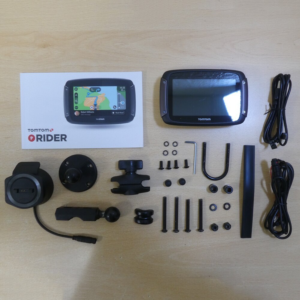 TomTom Rider 550 World Motorcycle Motorbike SatNav 5054844596200 eBay