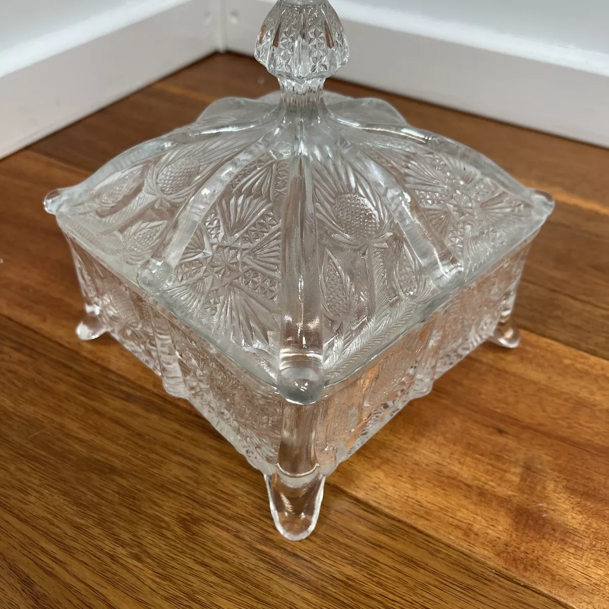 Glass 2024 candy dish