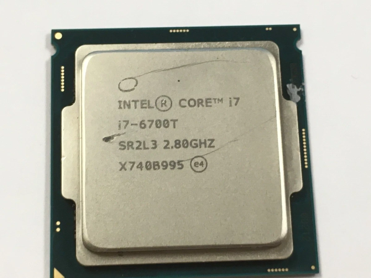 Intel Core i7-6700T Processor Model LGA 1151/H4 Socket Type