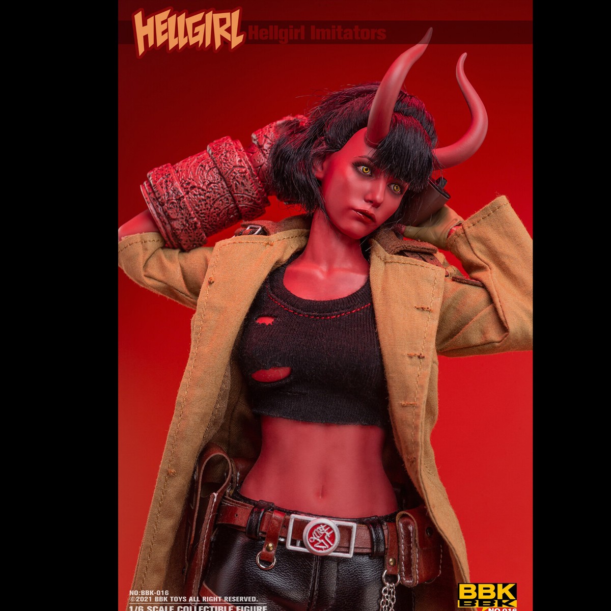 BBK BBK016 Hellgirl Imitators Movable Collectible figure 1/6 Scale