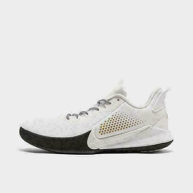 Nike Mamba Fury White Metallic Gold for 