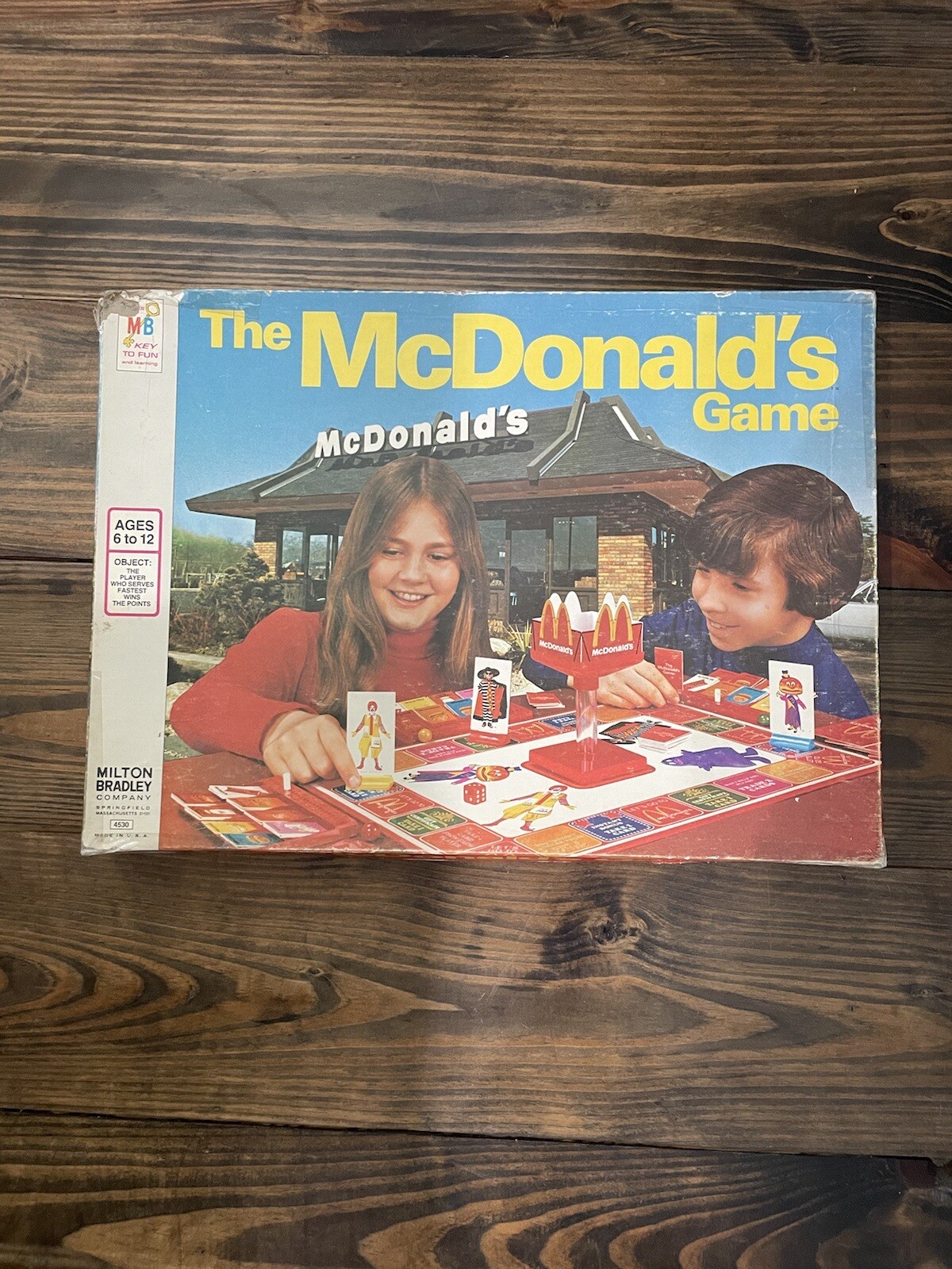 Vintage THE MCDONALD’S GAME Board Game Milton Bradley 1975 MISSING PIECES eBay