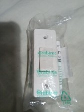 Crabtree 4177 Architrave Light Switch  1 Gang 2 Way SP 10 Amp