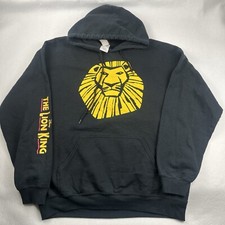 Disney The Lion King the Broadway Musical Large Hoodie Sweatshirt Simba Mufasa