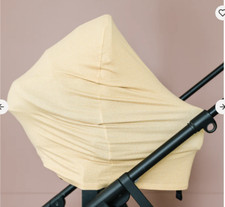 Copper Pearl Multi-Use 5-In-1 Car Seat Cover in Marigold Nursing Cover