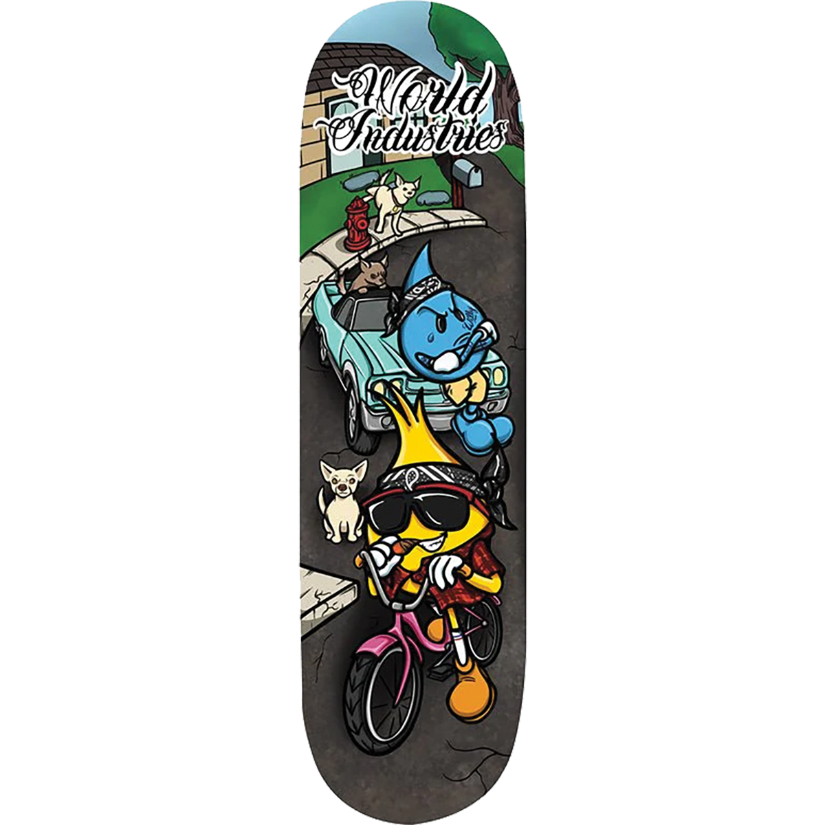 World Industries Homiez Flameboy Wet Willy 8.25 Skateboard Deck | eBay