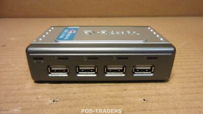 D-Link DUB-H4 HUB USB 2.0, 480 Mbit/s, FCC CE C-Tick, 5V - EXCL PSU