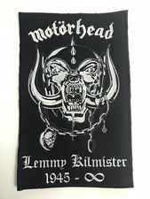 motorhead 14.5 in x 8.5 patch battle vest lemmy kilmister Snaggletooth live