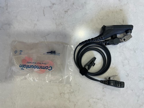 Commountain APX 6000 XPR 7550e Earpiece, Two Wire Surveillance Headset with Mic