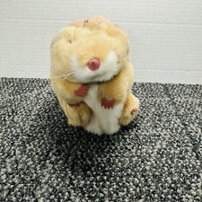 Folkmanis Hamster Hand Puppet Plush 7" Soft Toy Stuffed Animal