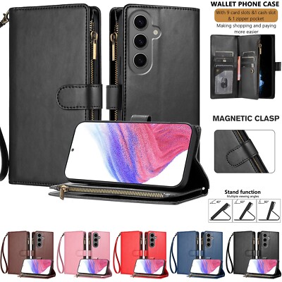 For Samsung Galaxy A02s A03s A05s Phone Case With Card Slot Wallet Leather Cover