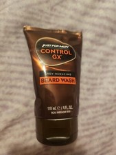 New Just For Men Control GX Grey Reducing Beard Wash Shampoo 4 oz Free Shipping