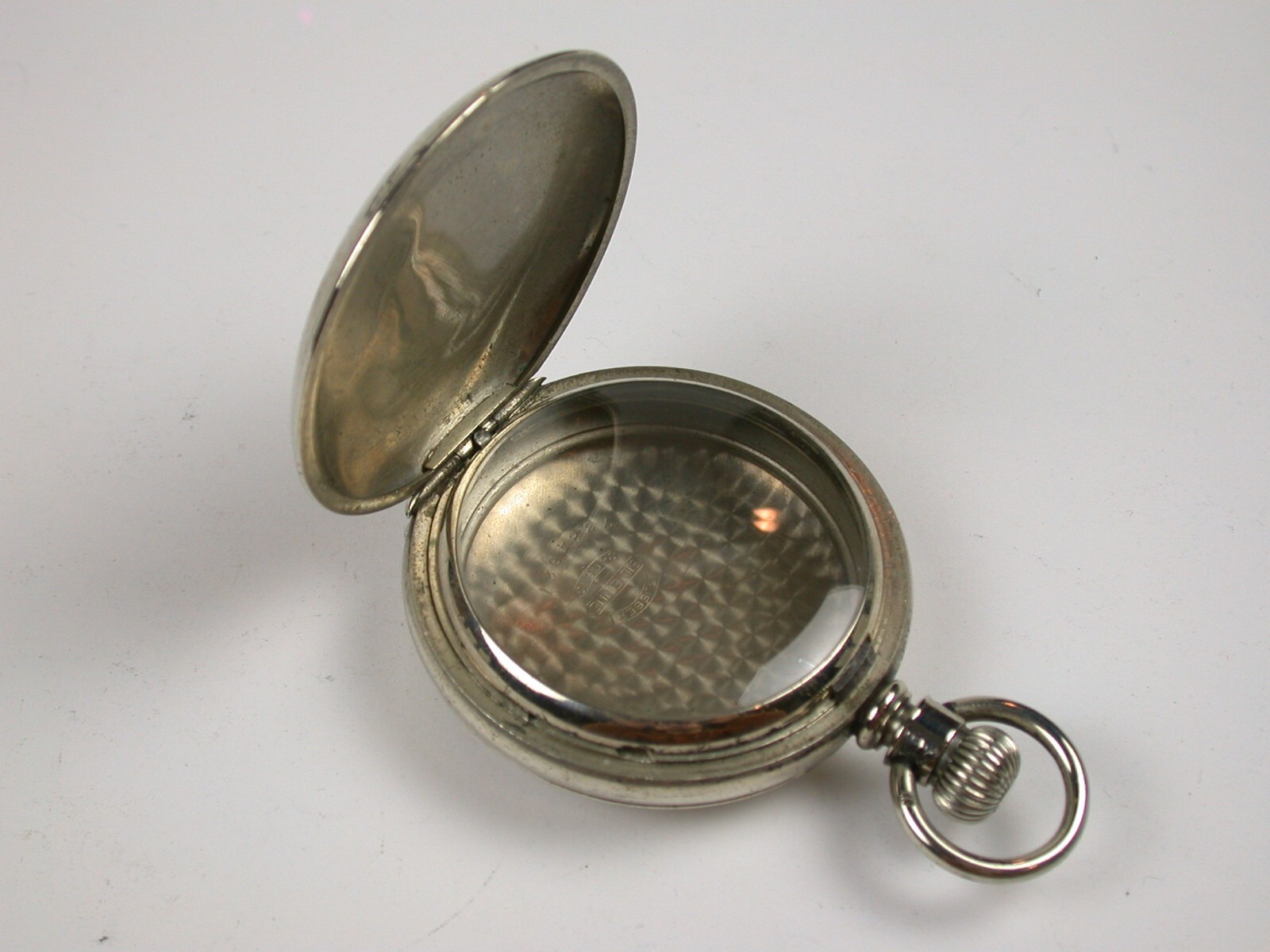 American 18 Size Nickel Hunting Pocket Watch Case eBay