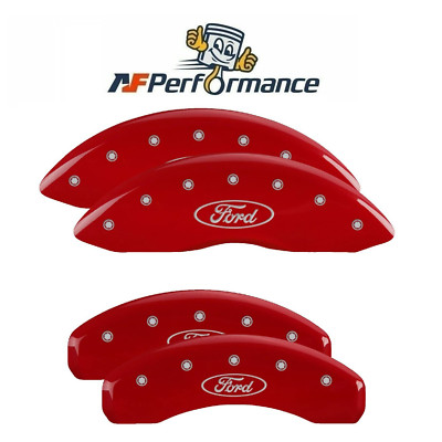 MGP Red Aluminum Caliper Covers For 12-20 Ford F -150 XL / XLT / Raptor ...