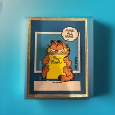 Garfield 1978 Book Plate Stickers Mine All Mine 45 Ct Jim Davis Vintage
