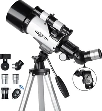 Telescopio para Principiantes y Ninos Telescopios Refractor Astronomico Portatil